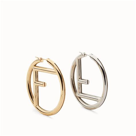 fendi safety pin earrings|fendi earrings for girls.